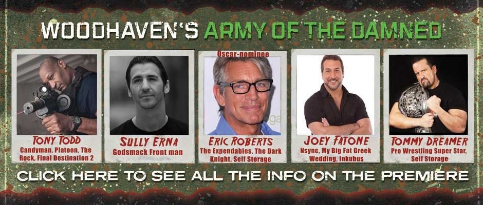 Army of the Damned Cast Set for Rock & Shock 2013!