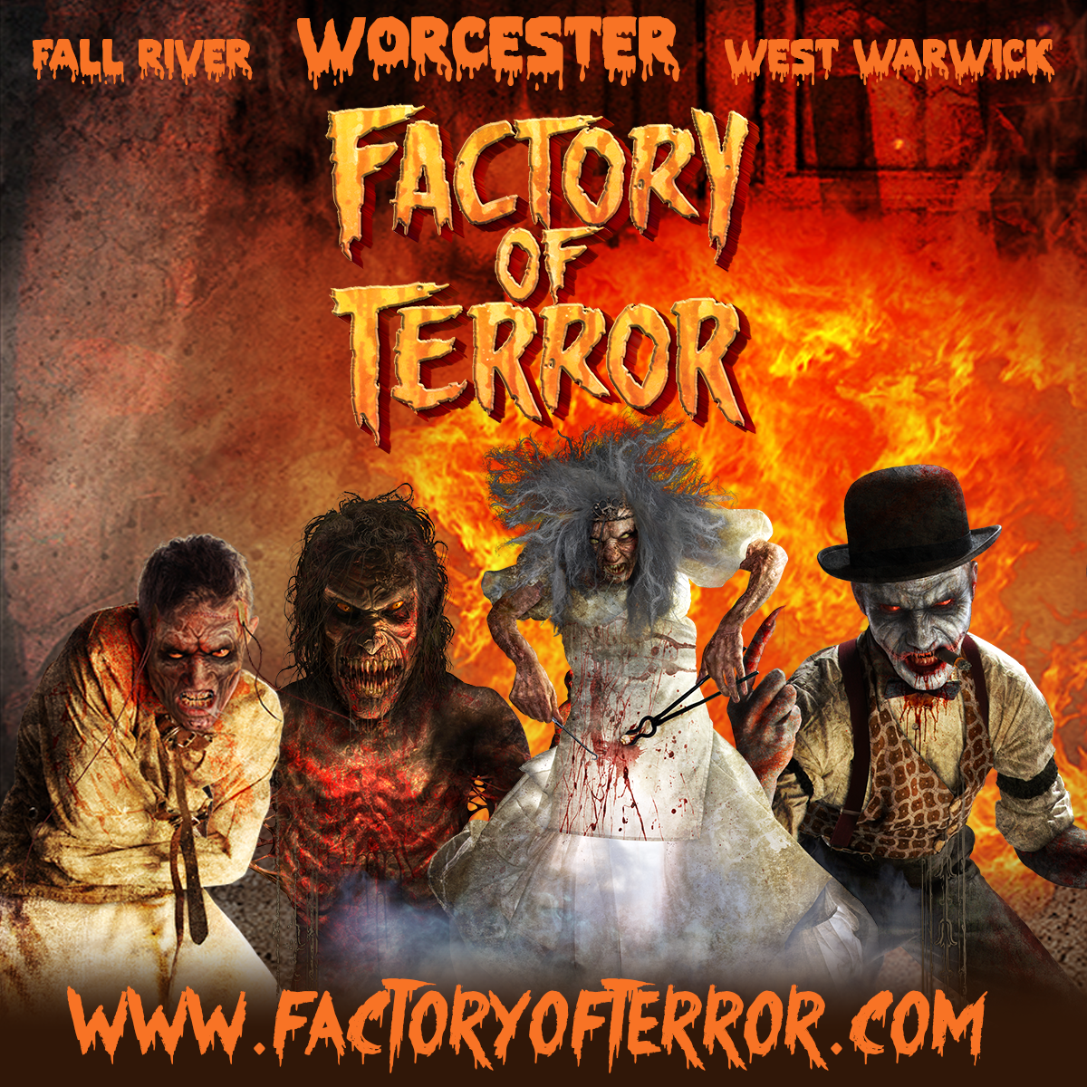 factory of terror 2015 rock and shock square